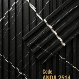 ANDA 2514 – 25mm WPC Fluted Marble Wall Panel