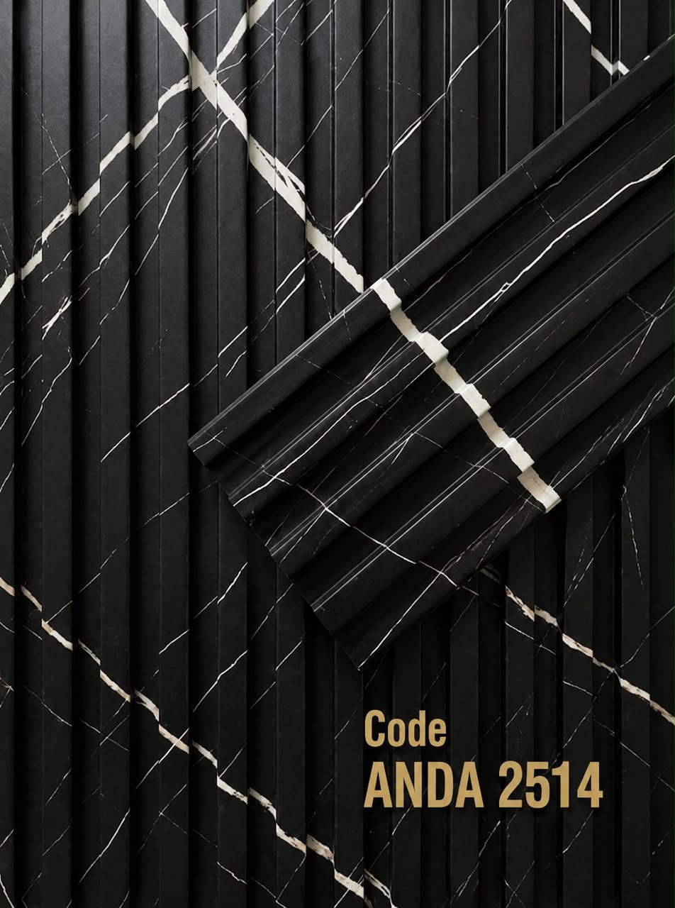 anda-2514-25mm-wpc-fluted-black-marble-wall-panel